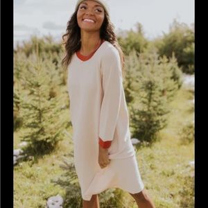 Roolee Reindeer Games Pajama Dress - Size S